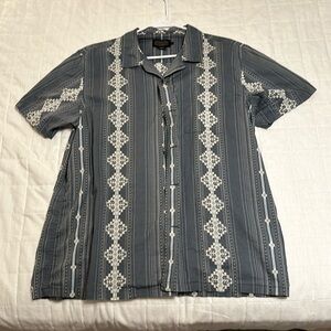 Pendleton Pattern print Camp Collar